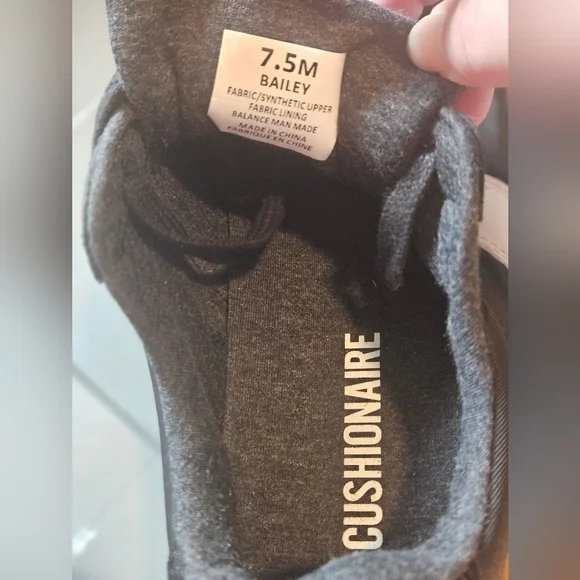 Black Cushionare Shoes - Picture 8 of 8